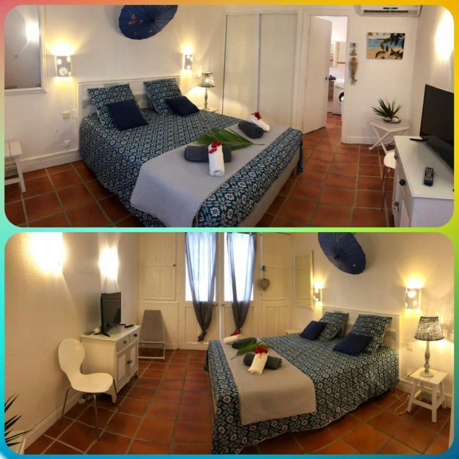 Appartement rez-de-chaussée de villa à 1 minute de la plage Saint-Francois  Exterior foto